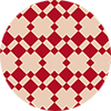 Slavic Inspired Checkerboard 1